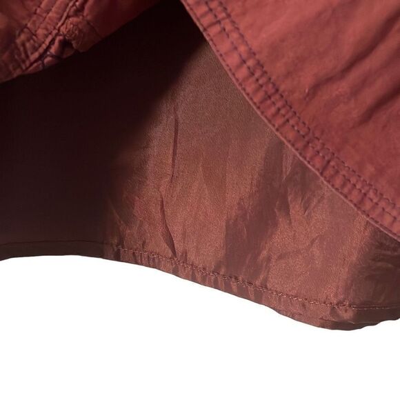 Axcess  by Liz Claiborne plum color embroidered cotton gored skirt 14 - Picture 5 of 10